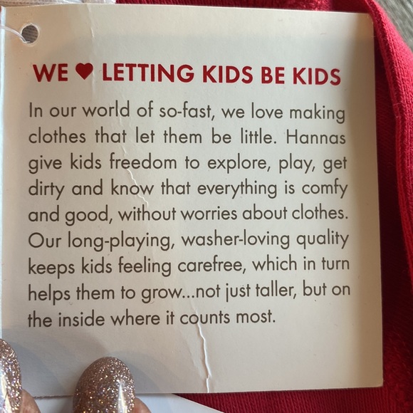 Hanna Anderson Santa Claus Unisex Pajama Set, 100% Organic Cotton, NWT - Picture 5 of 7